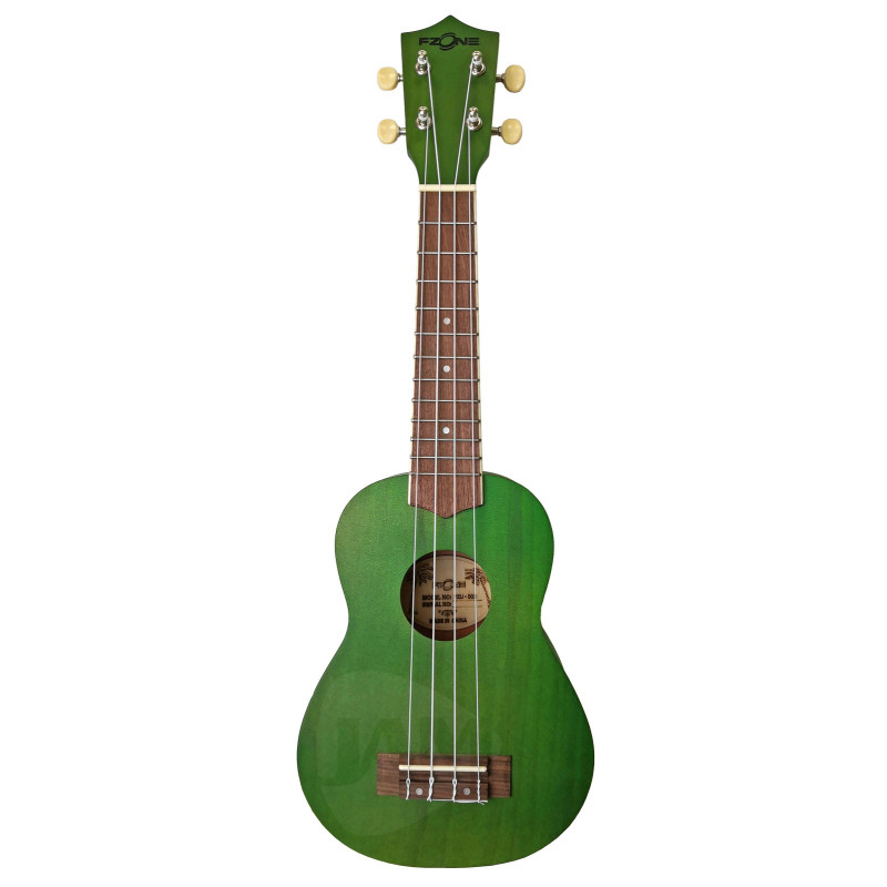 FZONE FZU-003 GREEN Укулеле сопрано