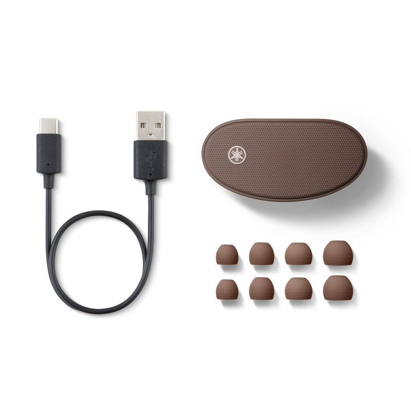 YAMAHA TW-E5B BROWN Наушники беспроводные от YAMAHA