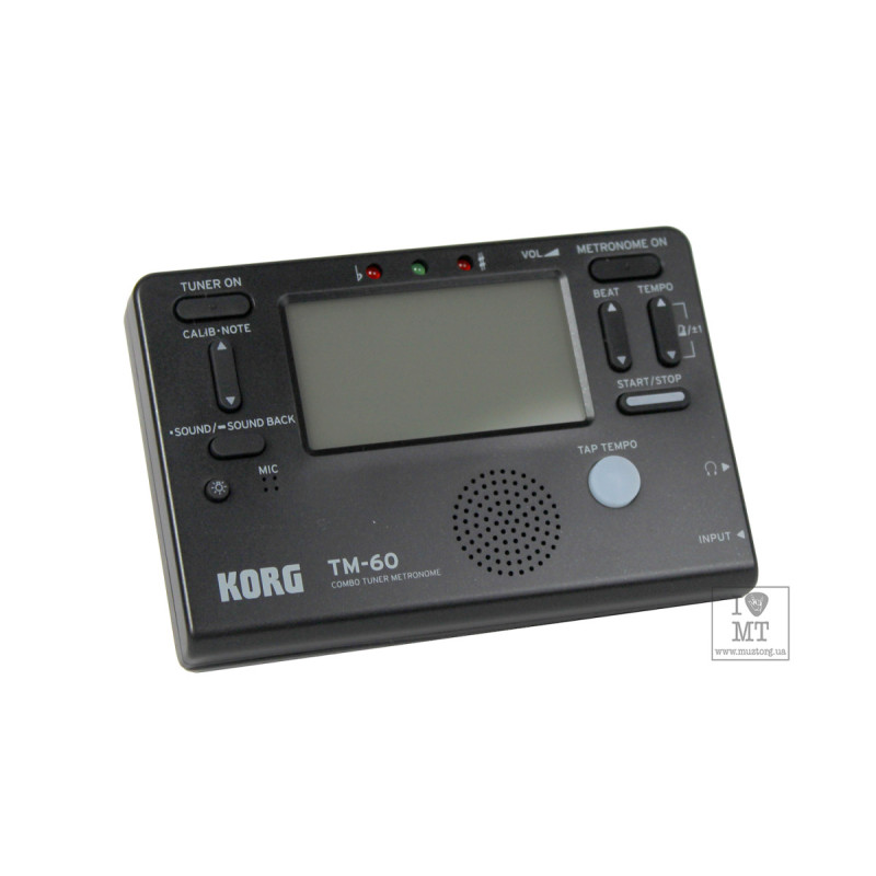 KORG TM-60-BK Тюнер-метроном