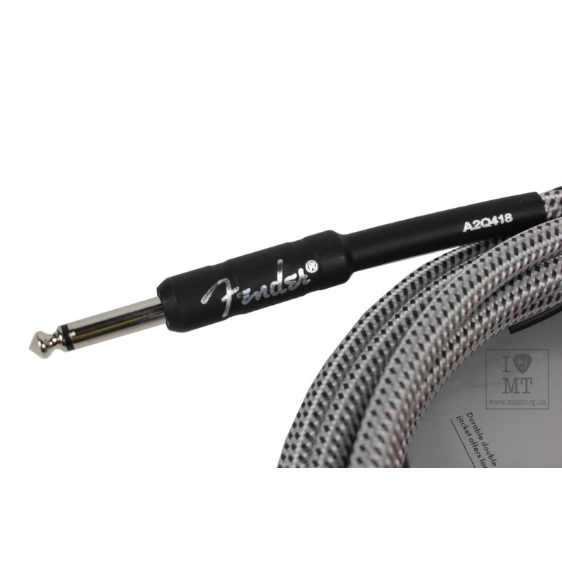 FENDER CABLE PROFESSIONAL SERIES 15' WHITE TWEED Кабель інструментальний