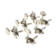 Кілки для гітари GRAPH TECH PRN-3424-N0 Electric 3+3 Butterbean Button Nickel