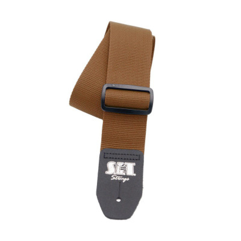 Ремінь гітарний SIT STRINGS 2″ GUITAR STRAP BROWN