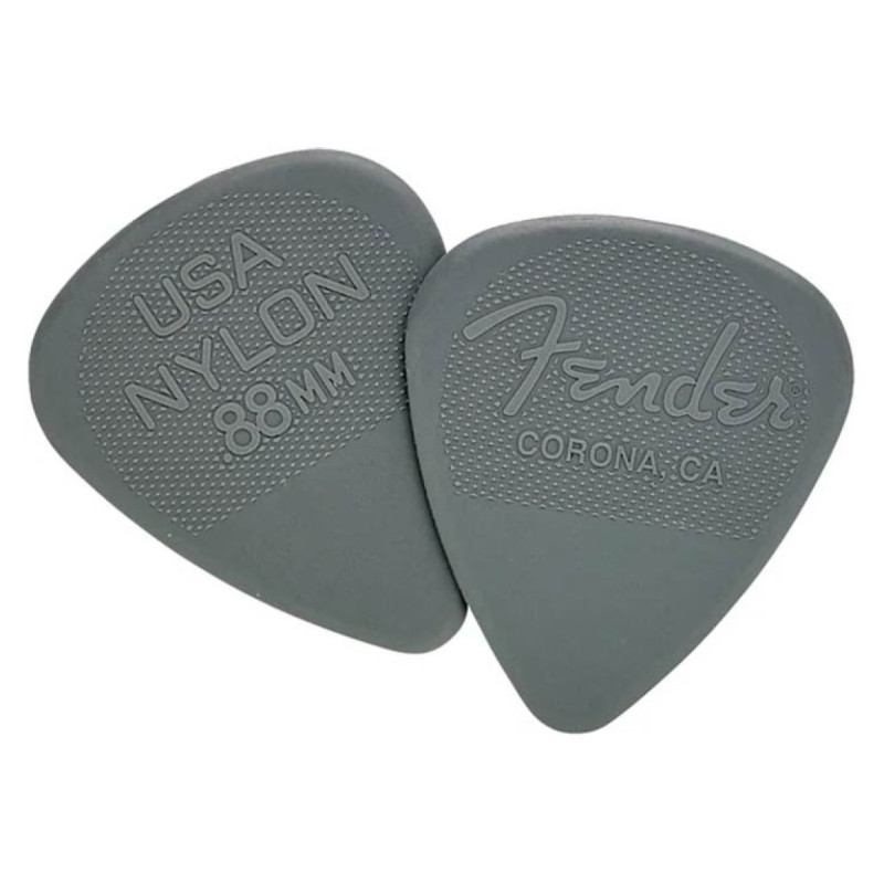 FENDER 351 SHAPE NYLON PICKS 0.88 12 PACK DARK GRAY Набір медіаторів