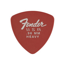 FENDER 346 SHAPE DURA-TONE 0.96 DELRIN PICKS FIESTA RED 12 PACK Набір медіаторів