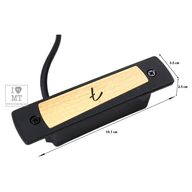 FENDER CYPRESS SINGLE-COIL ACOUSTIC SOUNDHOLE PICKUP NATURAL Звукознімач