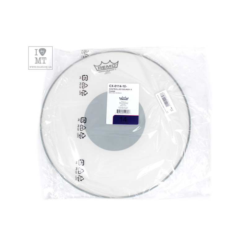 REMO CONTROLLED SOUND X14 Пластик для барабана