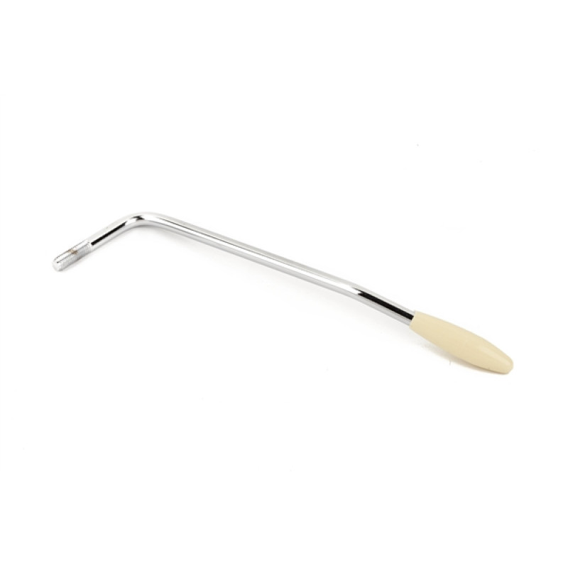 FENDER TREMOLO ARM ДЛЯ STANDARD SERIES ДО '06 ХРОМ С СТАРЕЮЩИМ БЕЛЫМ НАКОНЕЧНИКОМ Ручка тремоло