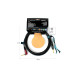 Кабель инструментальный KLOTZ TITANIUM INSTRUMENT CABLE SILENTPLUG ANGLED 4.5 M