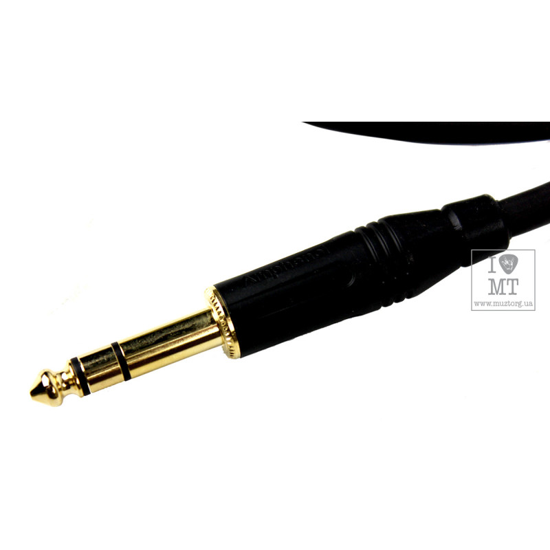KLOTZ B-3PP1 BALANCED PATCHCORD JACK GOLD 1 M Кабель коммутационный