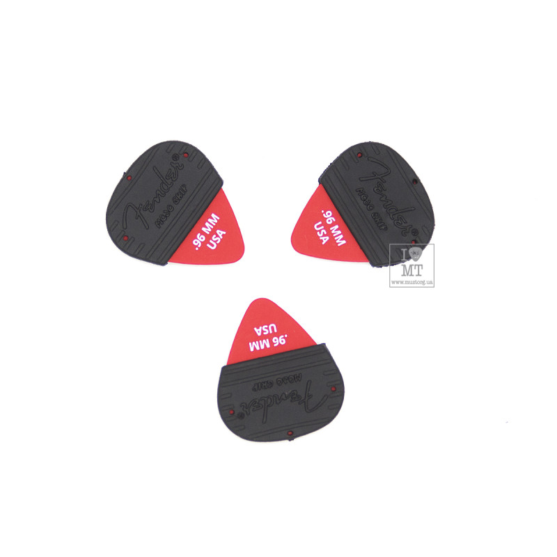 FENDER MOJO GRIP 3 PK DELRIN .96 Набор медиаторов