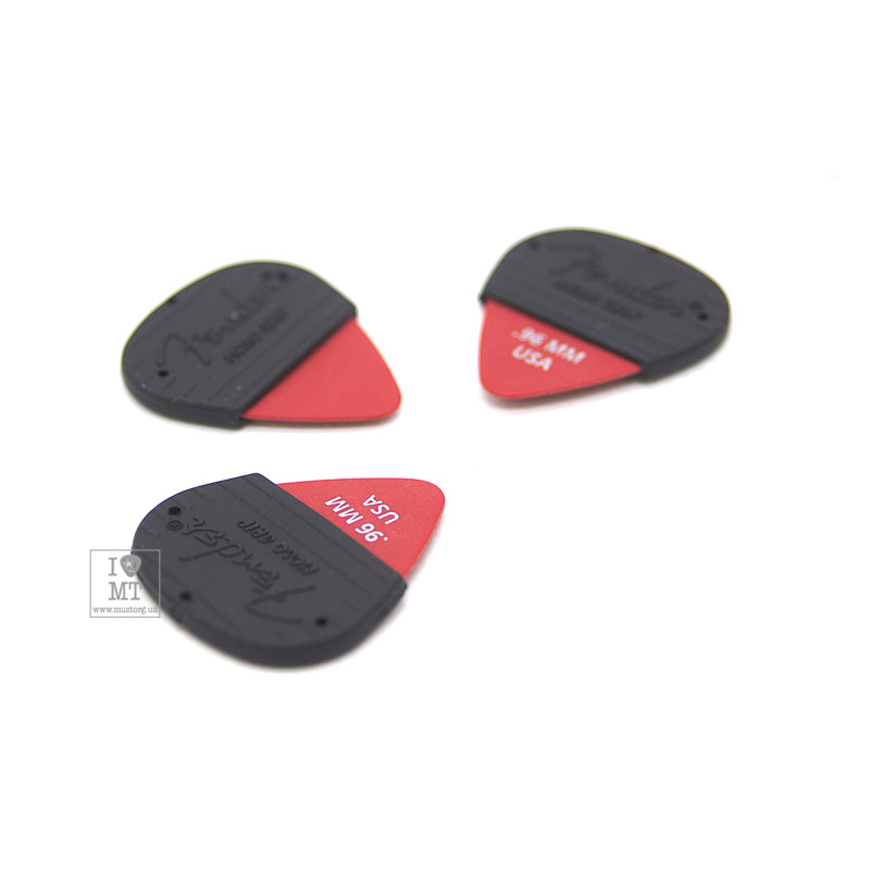 FENDER MOJO GRIP 3 PK DELRIN .96 Набор медиаторов