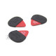 FENDER MOJO GRIP 3 PK DELRIN .96 Набор медиаторов