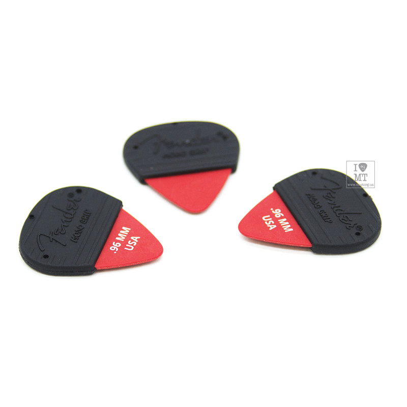 FENDER MOJO GRIP 3 PK DELRIN .96 Набор медиаторов