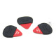 FENDER MOJO GRIP 3 PK DELRIN .96 Набор медиаторов