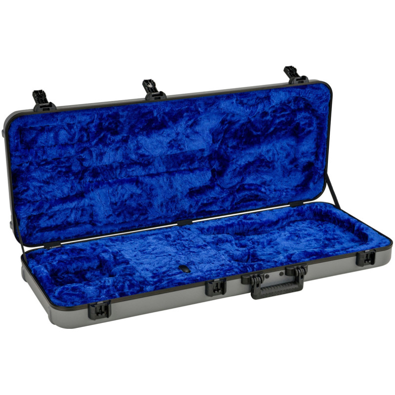 FENDER DELUXE MOLDED STRAT/TELE CASE SILVER/BLUE Кейс для електрогітари
