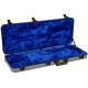FENDER DELUXE MOLDED STRAT/TELE CASE SILVER/BLUE Кейс для електрогітари