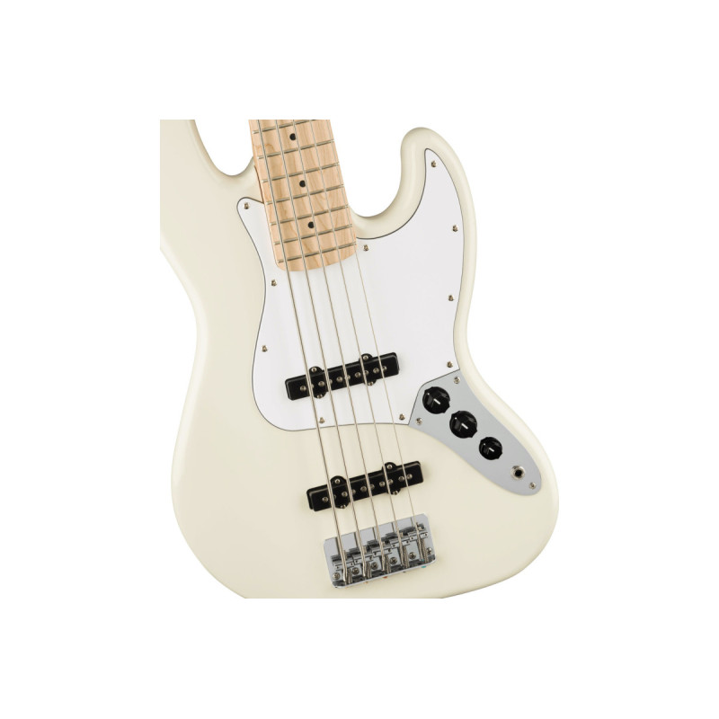 SQUIER by FENDER AFFINITY SERIES JAZZ BASS V MN OLYMPIC WHITE Бас-гітара