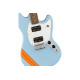 SQUIER by FENDER BULLET MUSTANG FSR HH DAPHNE BLUE w/COMPETITION STRIPES Електрогітара