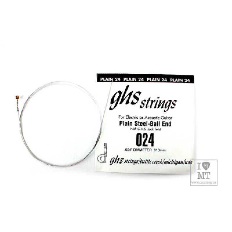 Струна для акустичної гітари GHS STRINGS 024