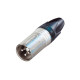 Конектор XLR 3-pin male (тато) QUIK LOK NC355 Neutrik NC3MXX