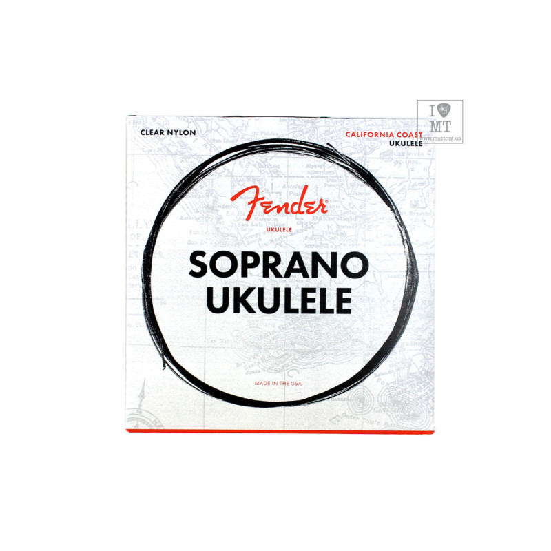 FENDER UKULELE STRINGS SOPRANO Струни для укулеле