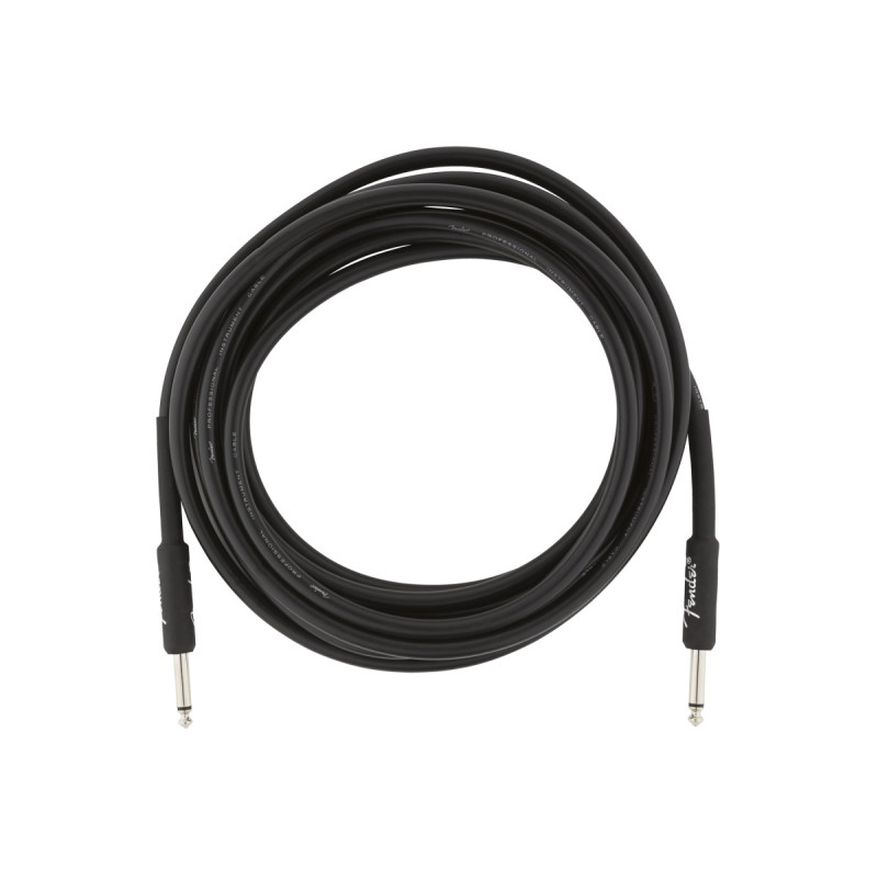 FENDER CABLE PROFESSIONAL SERIES 15' BLACK Кабель інструментальний