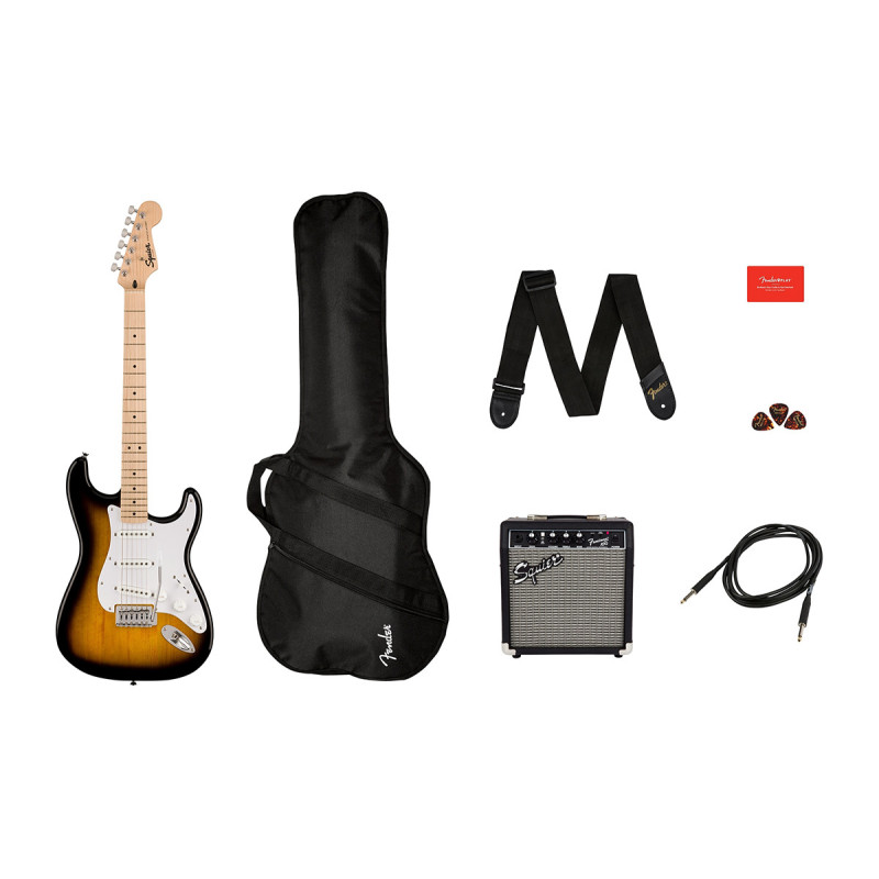 SONIC STRATOCASTER PACK MN 2-COLOR SUNBURST Электрогитара