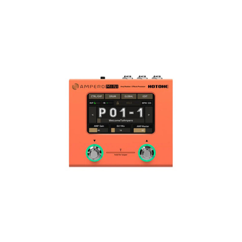 HOTONE AUDIO AMPERO MINI ORANGE Процесор ефектів