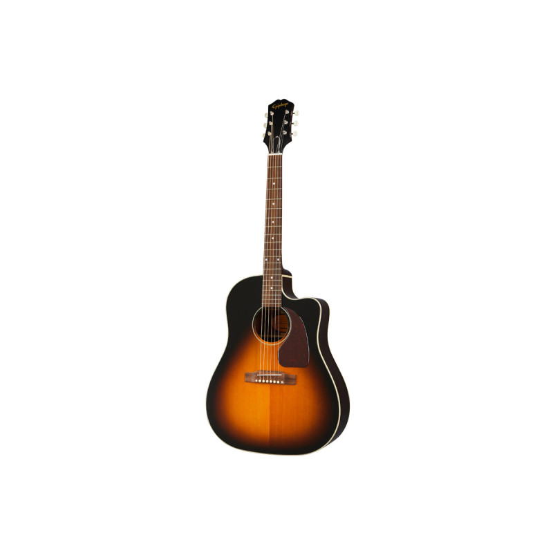 Гітара електроакустична EPIPHONE J-45 EC AGED VINTAGE SUNBURST
