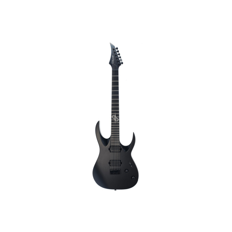 SOLAR GUITARS A2.6C CARBON BLACK MATTE Электрогитара