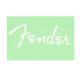 FENDER T-SHIRT SPAGHETTI LOGO SURF GREEN XL Футболка