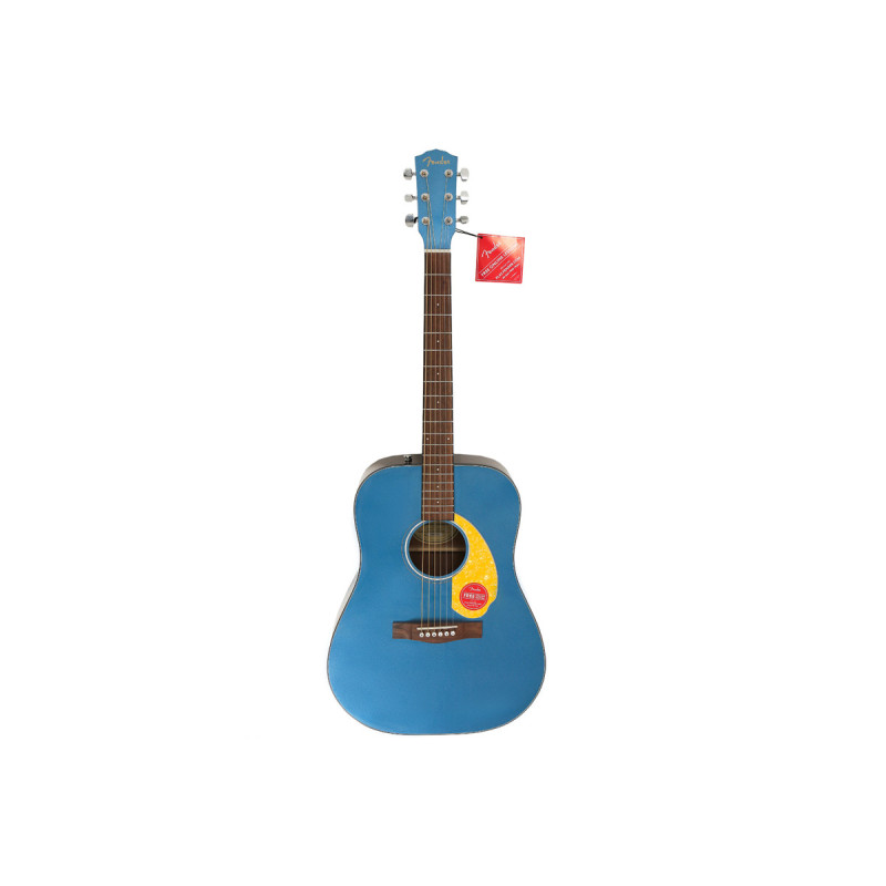 FENDER CD-60S FSR BLUE PEARL w/YELLOW PICKGUARD Гітара акустична