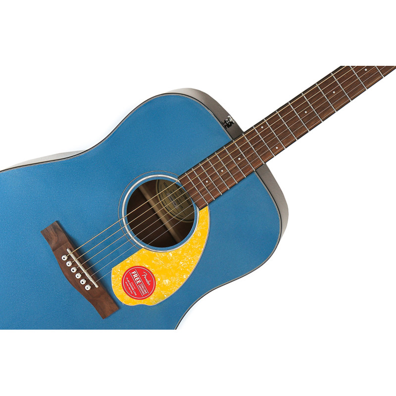 FENDER CD-60S FSR BLUE PEARL w/YELLOW PICKGUARD Гітара акустична
