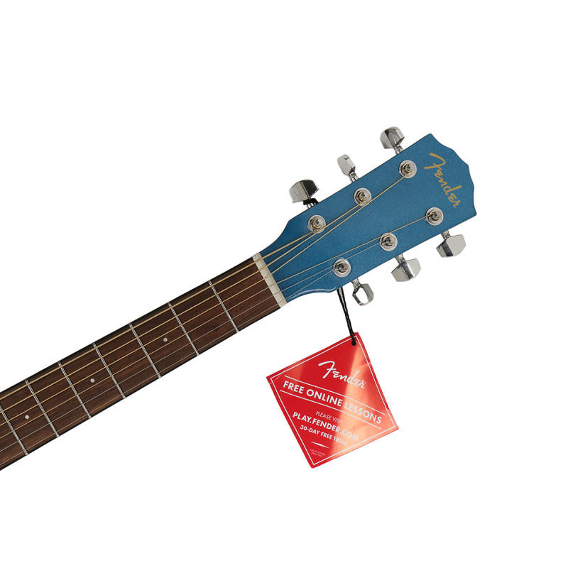FENDER CD-60S FSR BLUE PEARL w/YELLOW PICKGUARD Гітара акустична