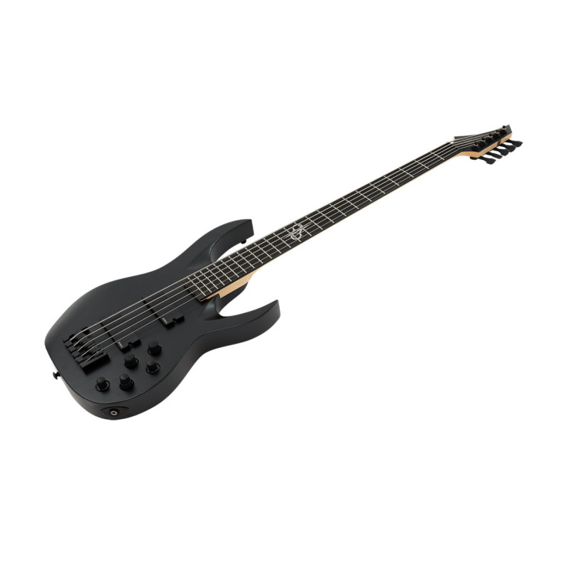 SOLAR GUITARS AB1.5BOP BLACK OPEN PORE MATTE Бас-гітара