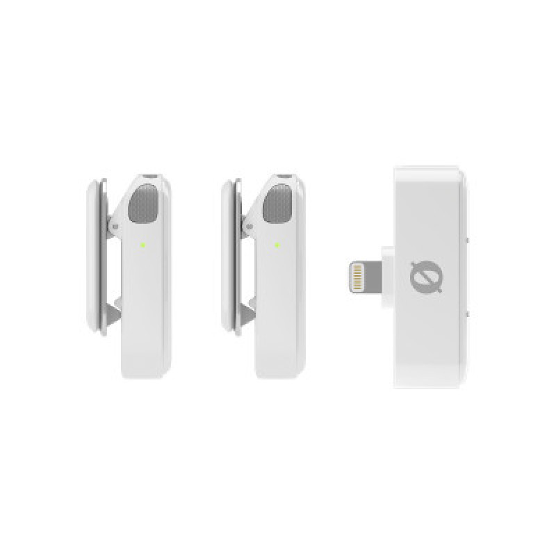 Мікрофонна радіосистема RODE Wireless Micro Lightning White