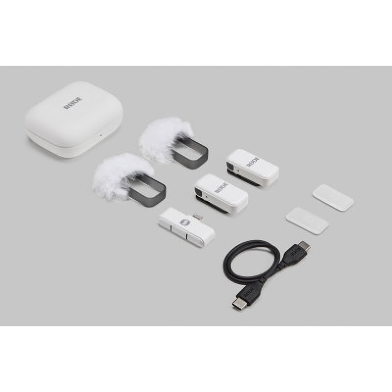 Мікрофонна радіосистема RODE Wireless Micro Lightning White