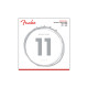 FENDER SUPER 250M NICKEL-PLATED STEEL GUITAR STRINGS Струни для електрогітари