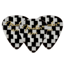 FENDER 351 SHAPE PREMIUM PICKS CHECKER HEAVY (3 PICKS) Набір медіаторів