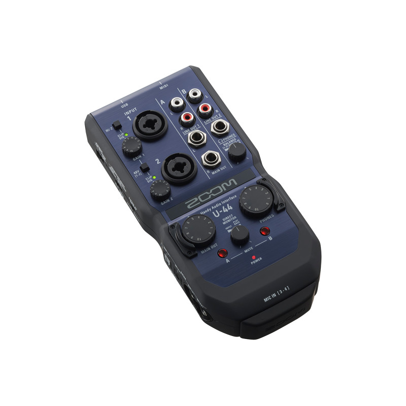 ZOOM U-44 Аудіоінтерфейс