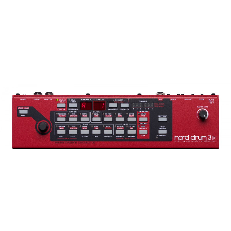 CLAVIA NORD DRUM 3P Моделюючий перкусійний синтезатор з інтегрованими падами