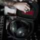 Creator Headphone Case Large Black PU(U8202BL)