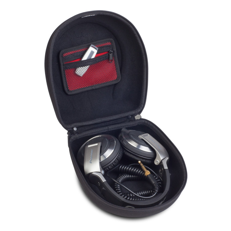 Creator Headphone Case Large Black PU(U8202BL)
