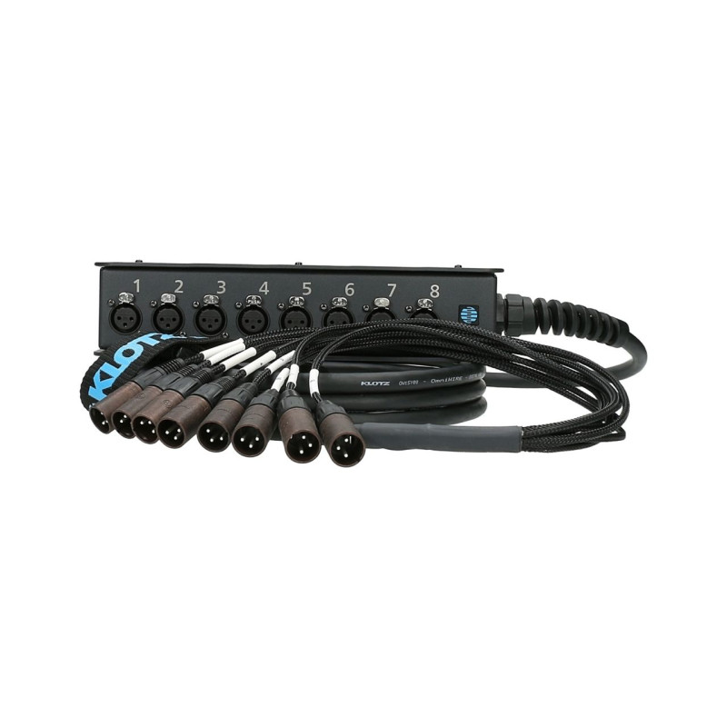 KLOTZ SLD080XE20 Цифровий мультикор AES/EBU StraightLink 8×XLR 20 м