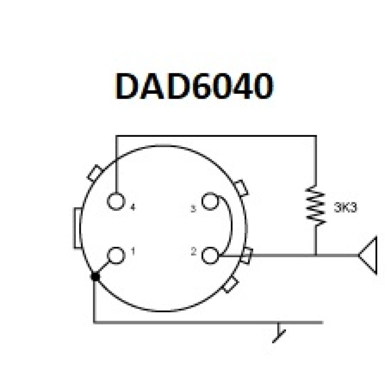 DAD6040 (Audio-Technica ATW-T3201,-T5201,-T6001S)