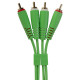 Set RCA - RCA Green 3m (U97003GR)