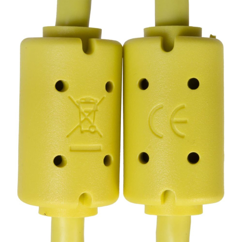 UDG Ultimate Cable USB 3.2 C-C Yellow Straight 1,5