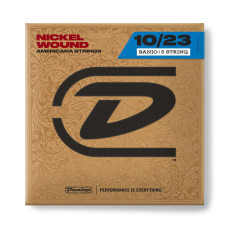 DUNLOP DJN1023 NICKEL WOUND LOOP END BANJO STRINGS 10-23 | 5-STRING Струни для банджо