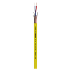 SOMMER CABLE 200-0007 Microphone Cable Stage 22 Highflex; 2 x 0,22 mm²; PVC Ø 6,40 mm; yellow