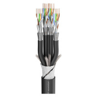 SOMMER CABLE 580-0311-04 Мережевий кабель SC-Mercator QUAD, 4xCAT.7, чорний, Ø 20,8 мм